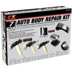 7-Piece Auto Body Repair Kit with Hammers & Dollies