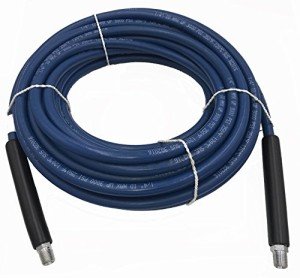50' Blue Carpet Cleaning Solution Hose, 3,000 PSI