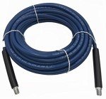 50' Blue Carpet Cleaning Solution Hose, 3,000 PSI