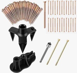 Squeaky Floor Repair Kit with Tools and Screws