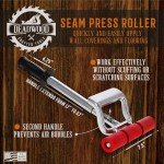 DCT Heavy-Duty Flooring Seam Press Roller 17"-27