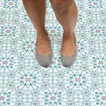 Blue Radiance Peel & Stick Floor Tiles