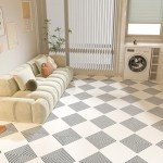 WOWSTAR 30-Pack Peel and Stick Vinyl Floor Tiles