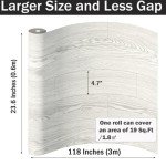 Peel and Stick Vinyl Flooring Roll - 24"x118