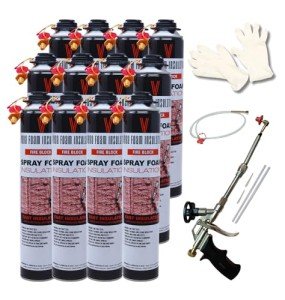Vega Foam Fire Block Insulation Kit - 12 Cans