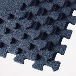 Charcoal Gray Interlocking Foam Carpet Tiles - 24x24