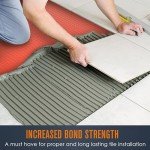 Houseables Uncoupling Membrane Underlayment, 3.3 ft x 46.2 ft