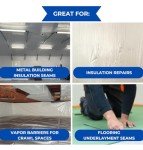 BlueTex 3" x 180' Vapor Barrier Seam Tape