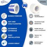 BlueTex 3" x 180' Vapor Barrier Seam Tape