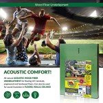 Wood Fiber Flooring Underlayment - 6mm, 90 Sq Ft