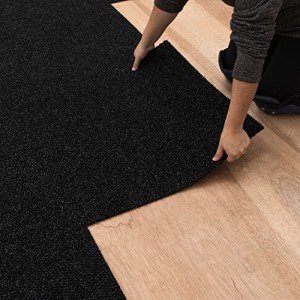 Mohawk Home Peel and Stick Carpet Tiles - Black