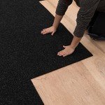 Mohawk Home Peel and Stick Carpet Tiles - Black