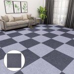 Self-Adhesive Carpet Peel and Stick Tiles - 30 Pcs