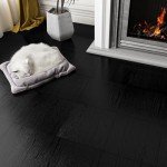 LaCheery 12" Black Peel and Stick Floor Tiles