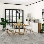 Dark Grey Marble Peel and Stick Vinyl Tiles - 4 Pack