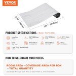 Light Gray Peel & Stick Vinyl Floor Tiles