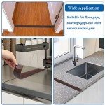 Self-Adhesive Floor Transition Strip - 10ft Brown