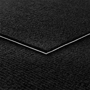 Black Carpet Tiles with Padding - 12x12 Inch