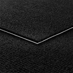 Black Carpet Tiles with Padding - 12x12 Inch