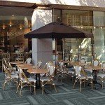 Peel and Stick Commercial Carpet Tile - Black Ice