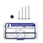 QISHENG 110 PCS Stainless Steel Wood Screw Set