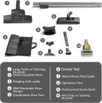 Universal Central Vacuum Hose Kit with Turbo Nozzles