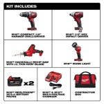 Milwaukee 18V Cordless Power Tool Combo Kit