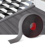 Self-Adhesive Floor Transition Strip - Dark Gray