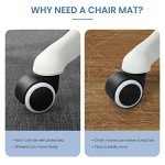 Heavy Duty Chair Mat for Hardwood & Tile Floors