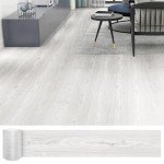 Waterproof Peel and Stick Wood Grain Floor Tiles