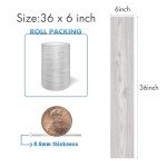 Waterproof Peel and Stick Wood Grain Floor Tiles