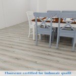 Waterproof Peel and Stick Wood Plank Tiles - 12 Pack