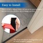 Self-Adhesive Floor Transition Strip - 10ft, Black