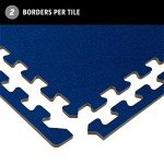 Durable 3/8" Interlocking Foam Carpet Tiles
