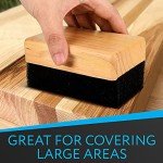 Oil & Wax Applicator with Microfiber Buffing Pads