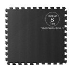 Interlocking EVA Foam Mat Tiles - 8-Pack