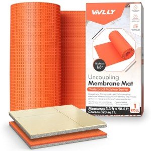 Waterproof Uncoupling Membrane for Tile and Stone