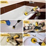HIWARE Drill Brush Set with 3 Cleaning Heads