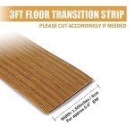 Self-Adhesive Vinyl Floor Transition Strip - 3.3 Ft
