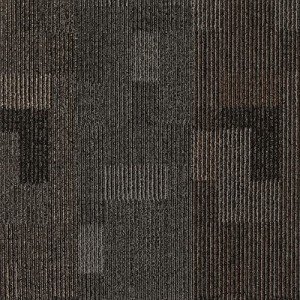 Mohawk Basics 24" Berber Carpet Tile - Smoke