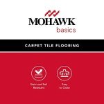 Mohawk Basics 24" Berber Carpet Tile - Smoke