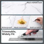 Art3d Peel and Stick Vinyl Floor Tiles - 30 Pack