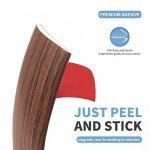 Self-Adhesive Vinyl Floor Transition Strip - Cherry