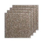 Premium Peel and Stick Carpet Tiles - 18x18 Inch