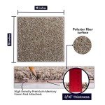 Premium Peel and Stick Carpet Tiles - 18x18 Inch
