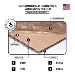 Premium Peel and Stick Carpet Tiles - 18x18 Inch