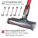 Dyson-Compatible Vacuum Head with Laser Dust Light