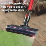 Dyson-Compatible Vacuum Head with Laser Dust Light