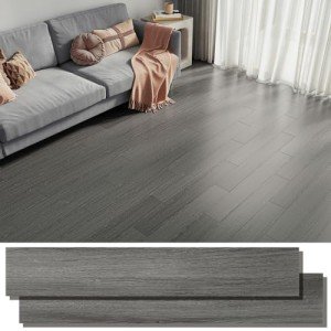Peel and Stick Vinyl Plank Flooring - 36 Pack
