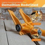 Gutster 60" Round Handle Demolition Bar Tool